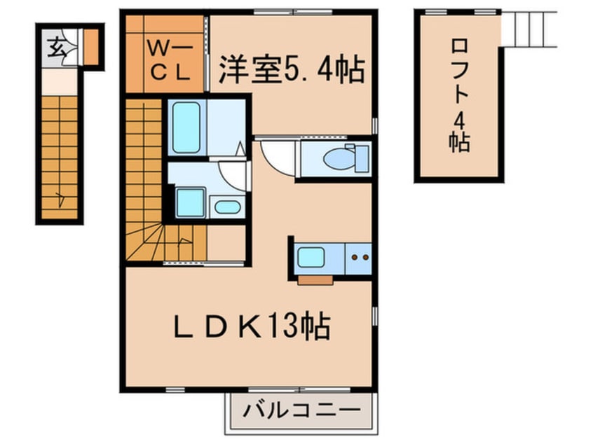 間取図 Ｆｏｒｔｕｎａ