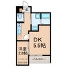 casa del KARATACHI 1DKの間取り