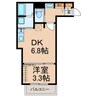 casa del KARATACHI 1DKの間取り