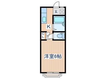 間取図 パークサイドアゼリア