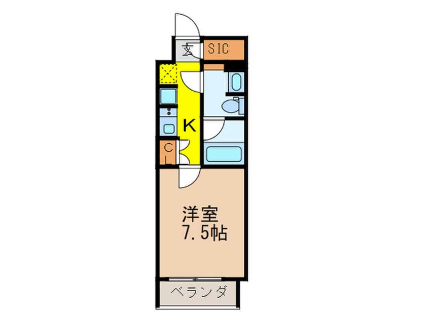 間取図 HY´s住吉（902）