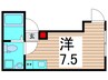 仮)マイ・メゾン亀有 1Rの間取り