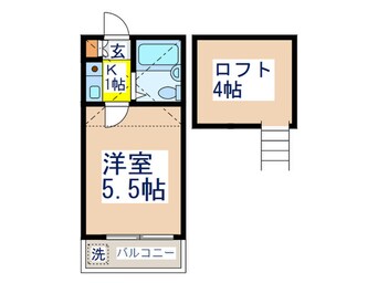 間取図 コ－ポマリ－ナ東嶺町