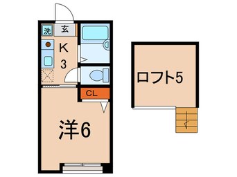 間取図 チェレステ二子