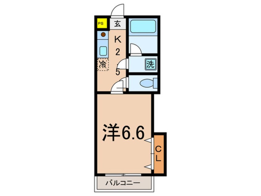 間取図 Ｋ・Ｙハイム