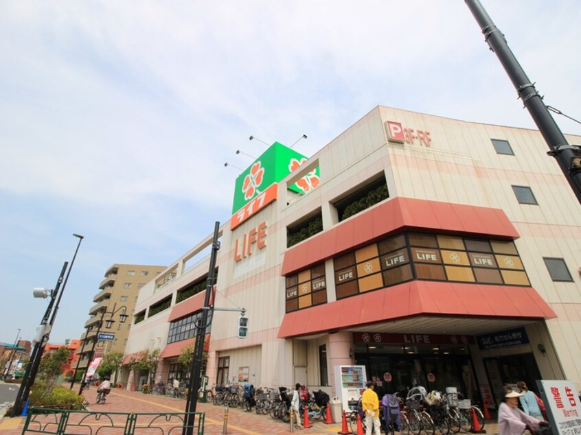 ライフ　千川駅前店(スーパー)まで500m casa K-RYU