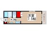 グレイスハイム　Ｃ 1Kの間取り