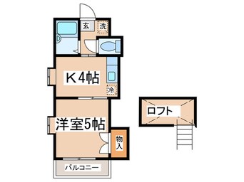 間取図 ヒルズ本厚木