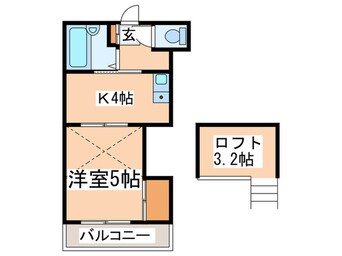 間取図 ヒルズ本厚木