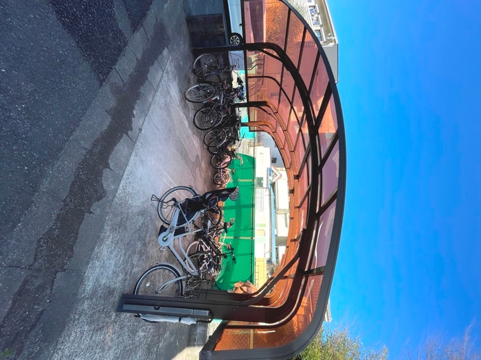 駐輪場 テラスフロ－ラⅢ