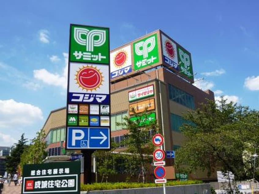 サミットストア成城(スーパー)まで867m テラスフロ－ラⅢ