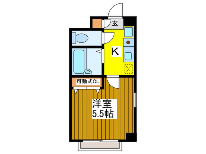 間取図 ア－バンコ－ト荻窪