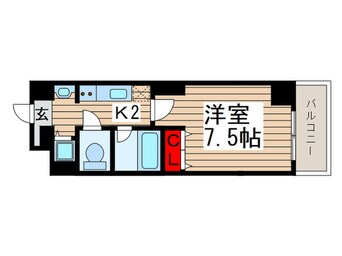 間取図 メゾンドレスポワ－ル