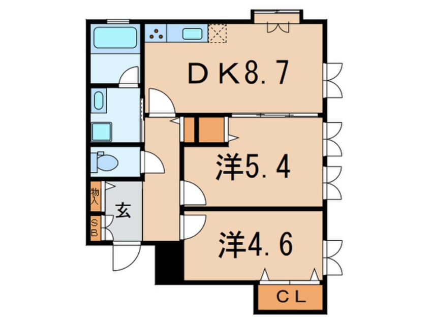 間取図 ＮＳハウス田園調布