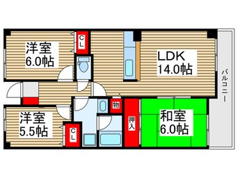 間取図 ホワイトハウスうれし野