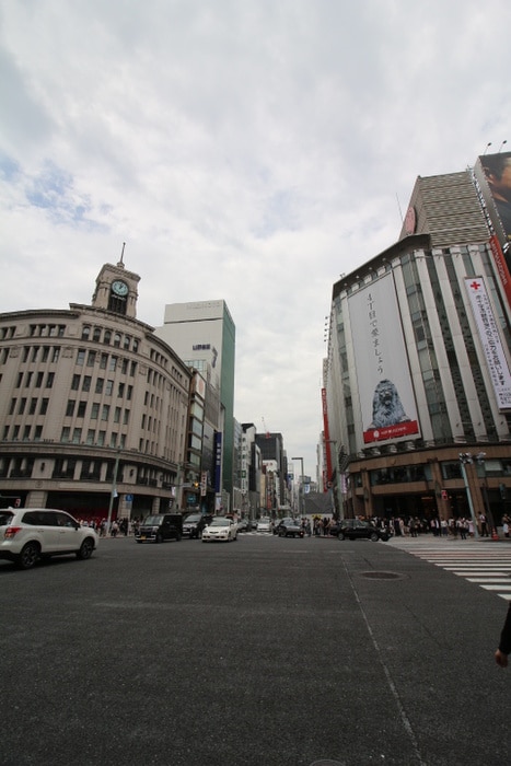 銀座４丁目交差点(デパート)まで800m ｸﾞﾗﾝｽｲ-ﾄ銀座ﾚｽﾃｨﾓﾅ-ｸ(703)