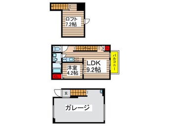 間取図 グランデュールＤ