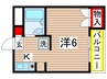 メゾニティ・ＳＵＧＩ 1Kの間取り