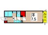 エルスタンザ東綾瀬DEUX 1Kの間取り