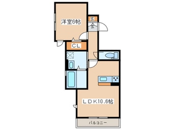 間取図 フォンターナ