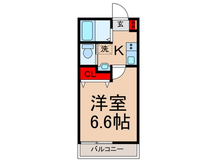 間取図 フォート・デルッシ
