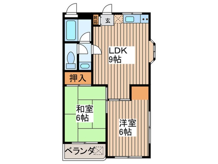 間取り図 ローズマンション高山