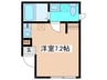 プラメゾン氷川台 1Rの間取り