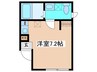 プラメゾン氷川台 1Rの間取り