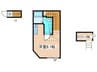 プラメゾン氷川台 1Rの間取り