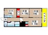 東船橋和光台ハイツⅠ（203） 3DKの間取り