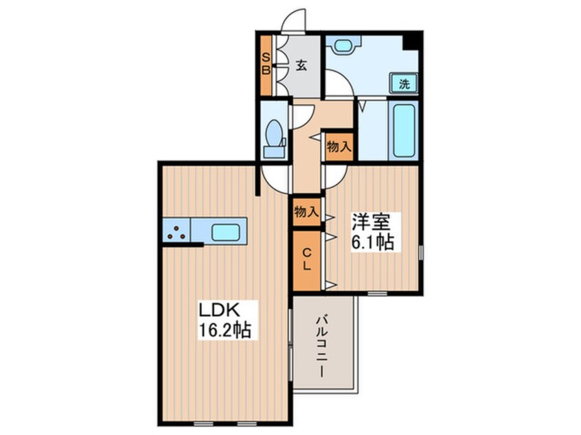 間取図 ベオーク