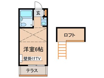 間取図 ペアパレス宮の坂