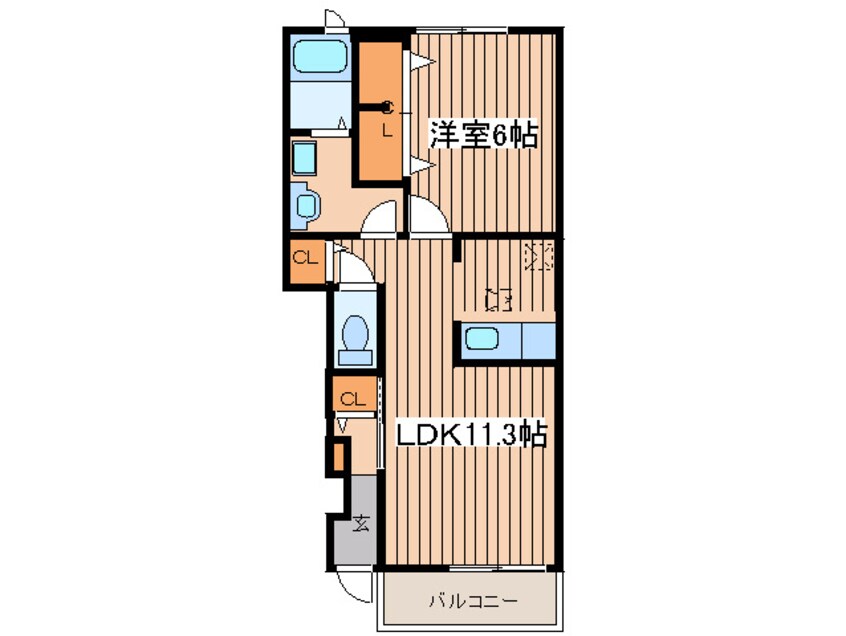 間取図 フェリチタ－レ