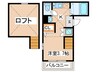 リーヴェルポート横浜北幸ウィル 1Kの間取り