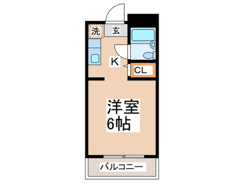 間取図 グランドハイツ斉藤B