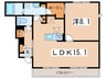 ルアナ 1LDKの間取り