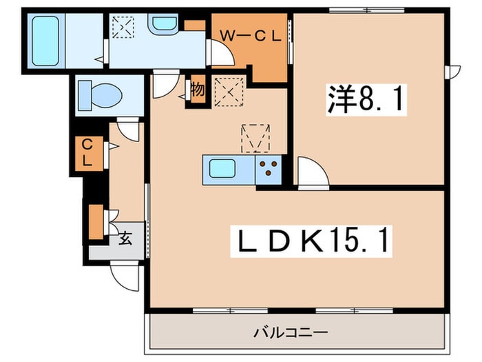 間取り図 ルアナ