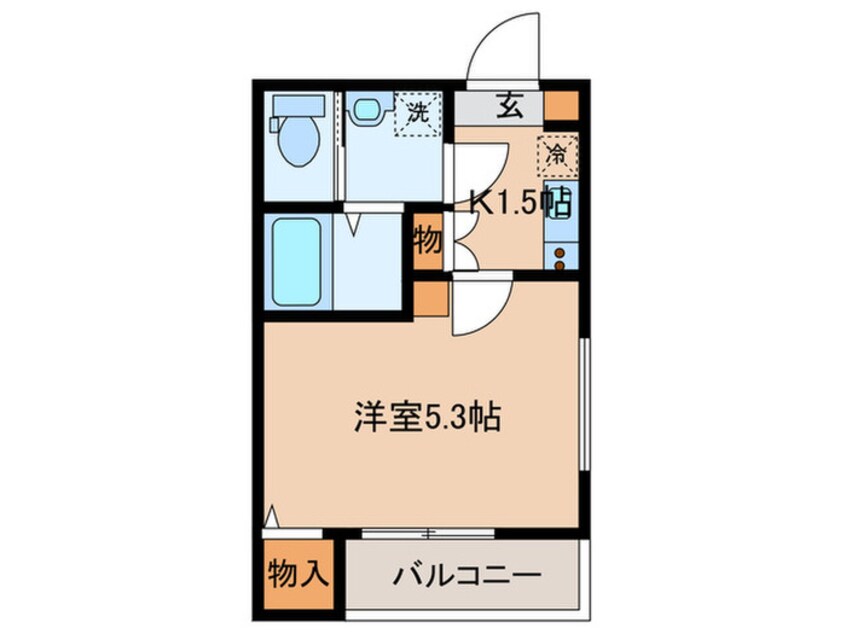 間取図 MELDIA淵野辺Ⅳ