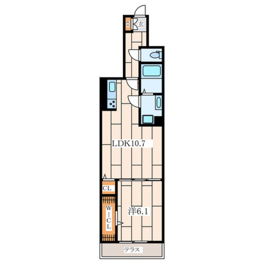 間取図 GARDEN MIRAMA