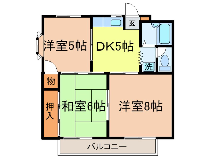 間取図 ハイツセンチュリー