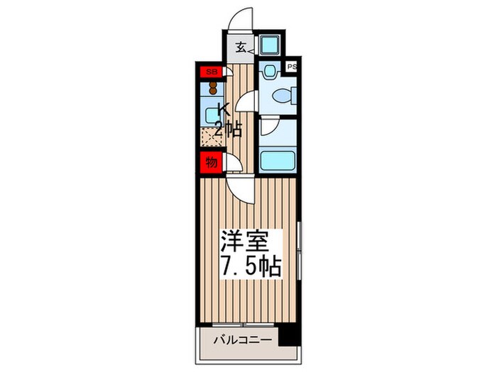 間取り図 ＬａＳａｎｔｅ木場公園