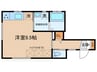 ダイキグランテ－ジ南品川Ⅲ 1Rの間取り