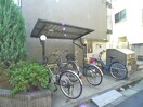 駐輪場 レオパレスSHISUI　A棟