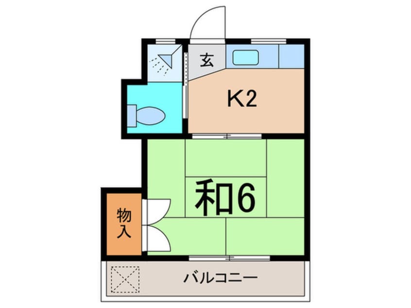 間取図 北川ハイツ