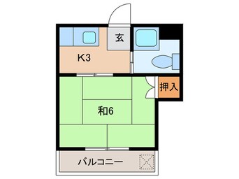 間取図 北川ハイツ