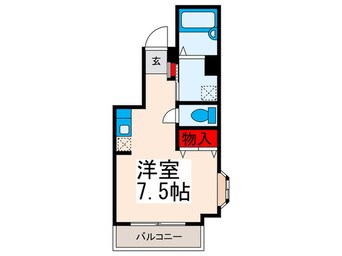 間取図 メゾン東尾久