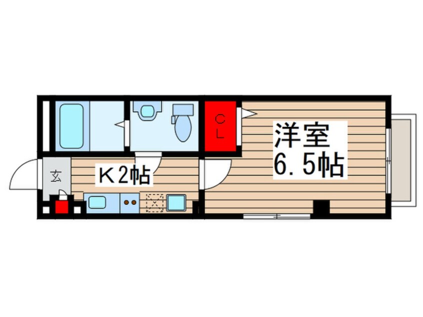 間取図 リブリ・イーストヒル　NⅡ