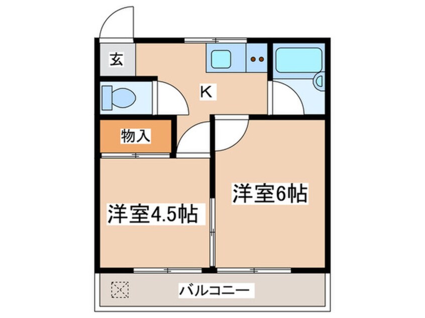 間取図 茅ヶ崎大成ハイツ