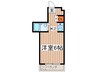 ＣＡＳＡ　ＦＵＪＩＩ 1Kの間取り