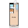 シャンポール當麻 1Rの間取り